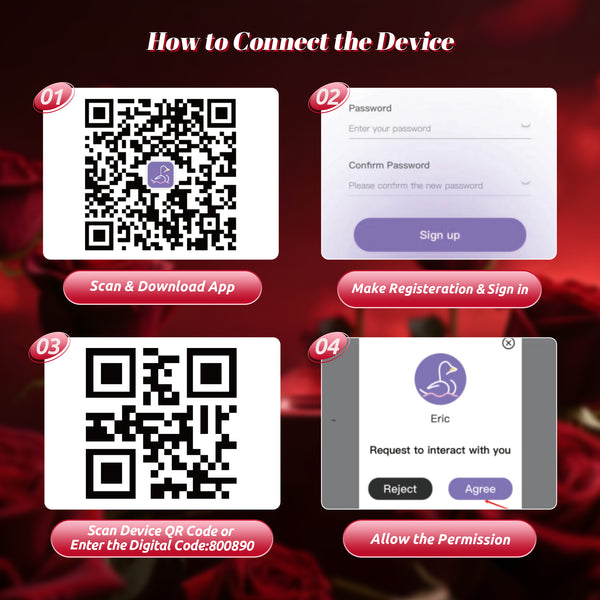 Rose Vibrating Cock Ring with Taint Testicle Clitoral Stimulator, App Remote Control Male Pleasure Penis Ring Vibrator, Couples Adult Sex Toys Games for Men Women, ZOOPLOU Couple Sex Toy Sex