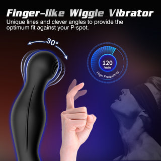 Finger Wiggling Prostate Vibrator