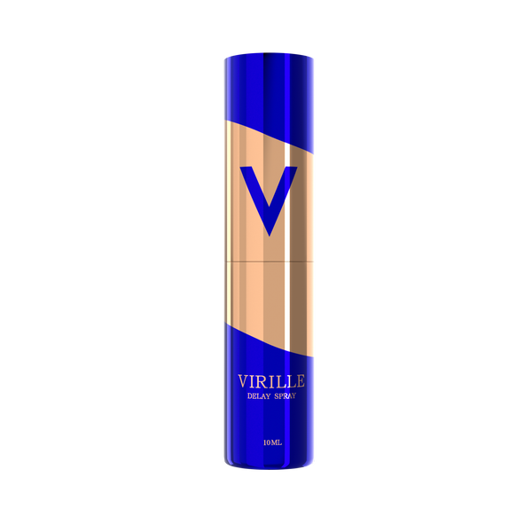 VIRILLE Desensitizing Delay Spray – Male Climax Control Spray Gentle, Non-Irritating, Odorless Formula | Boost Stamina & Prolong Intimacy | 10ml