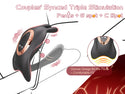 Hands-Free Wearable Vibrator, Couples Women Panty Sex Toys with Rabbit Stimulator for G Spot Clitoral Penis Pleasure, Mini App Remote Control Adult Female Kinky Sex Toy Game
