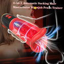 Male Masturbator Adult Sex Toys for Men - Squeezable Soft Sleeve Automatic Sucking Vibrating Blowjob Sex Machine, Penis Vibrator Stroker Trainer, Mens Penis Pump Sucker Sex Toy Pocket Pussy for Men