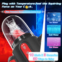 Male Masturbator Adult Sex Toys for Men – 7-in-1 Automatic Water-Spray Rotating Vibrating Blowjob Sex Machine, Penis Vibrator Stroker Trainer, Mens Penis Pump Sex Toy Pocket Pussy for Men Masturbation