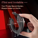 Hands-Free Wearable Vibrator, Couples Women Panty Sex Toys with Rabbit Stimulator for G Spot Clitoral Penis Pleasure, Mini App Remote Control Adult Female Kinky Sex Toy Game