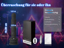 Analplug Sex Spielzeug für die Männer Frauen, Wriggelnde Rotierende Vibrierende Prostata Stimulation Männer Saugnapf mit Fernbedienung, YAWNSHE Anal Dildo Vibrator Analvibratoren für Mann Sexspielzeug