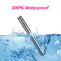 Anal Plug Sex Toy, 30" Long Necklace Stainless Steel Vibrating Butt Plug, 0.5" Diameter Metal Small Beginner Anal Trainer Vibrator Male Female Couples Adult Sex Toys, LITLLS Vibrators for Men Women