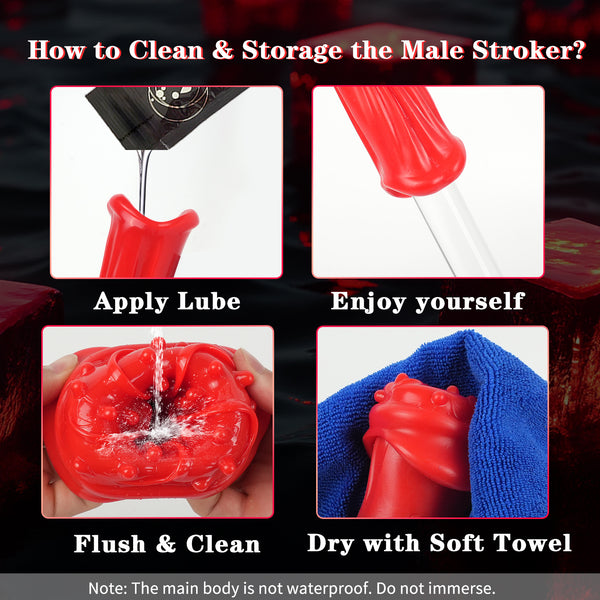 Male Masturbator Adult Sex Toys for Men - Squeezable Soft Sleeve Automatic Sucking Vibrating Blowjob Sex Machine, Penis Vibrator Stroker Trainer, Mens Penis Pump Sucker Sex Toy Pocket Pussy for Men