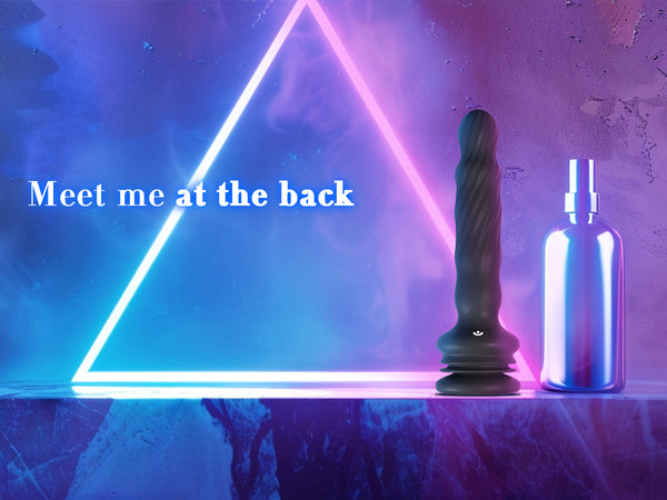 Anal Male Adult Sex Toys - Wriggling Rotating Vibrating Prostate Massager Anal Butt Plug Sex Toy for Men Women Couples, Porinda Remote Control Anal Dildo Vibrator with Suction Cup, 7 Modes Anal Beads
