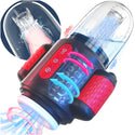 Male Masturbator Adult Sex Toys for Men – 7-in-1 Automatic Water-Spray Rotating Vibrating Blowjob Sex Machine, Penis Vibrator Stroker Trainer, Mens Penis Pump Sex Toy Pocket Pussy for Men Masturbation