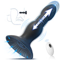 Thrusting Vibrating Anal Plug Sex Toys with Suction Cup, Remote Control Prostate Massager Butt Plug Vibrator, Anal Male Adult Sex Toy for Men Women Couples, HNNPY Anal Dildo Anal Trainer Game Play