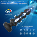Thrusting Vibrating Prostate Massager Anal Butt Plug, Anal Male Adult Sex Toys for Men Women Couples, Remote Control Anal Dildo Vibrator, 10 Modes Anal Beads, HOESDIK Anal Training Sex Toy Game Play