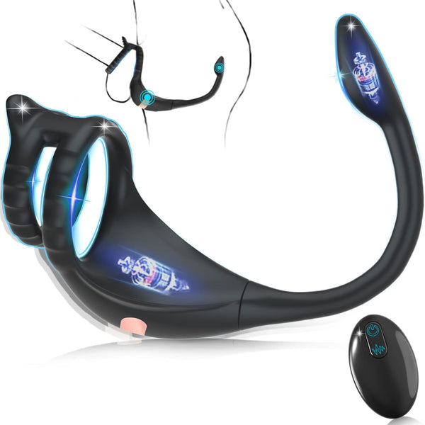 Vibrating Cock Ring Taint Stimulator with Mini Bullet, Remote Control | loveorl Vibrating Cock Ring Taint Stimulator with Mini Bullet, Remote Control | loveorl