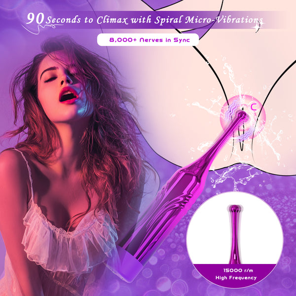 Small Bullet Wand Vibrator, High Frequency Powerful Clitoris G Spot Vibrator, Women Adult Sex Toys Games, Vibrating Clitoral Stimulator Female Couples Sex Toy, Womens Vibradores Juguetes Sexuales