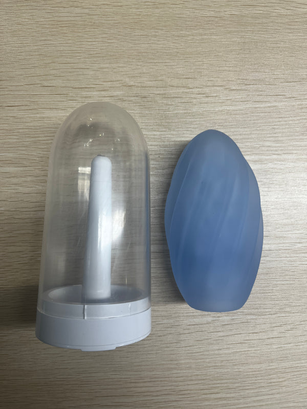 Male Masturbator Cup with Heating & Drying Rod, Storage Case for Hygienic Drying, Soft TPE Sleeve Pocket Stroker, Reusable Male Sex Toy for Men Pleasure Training