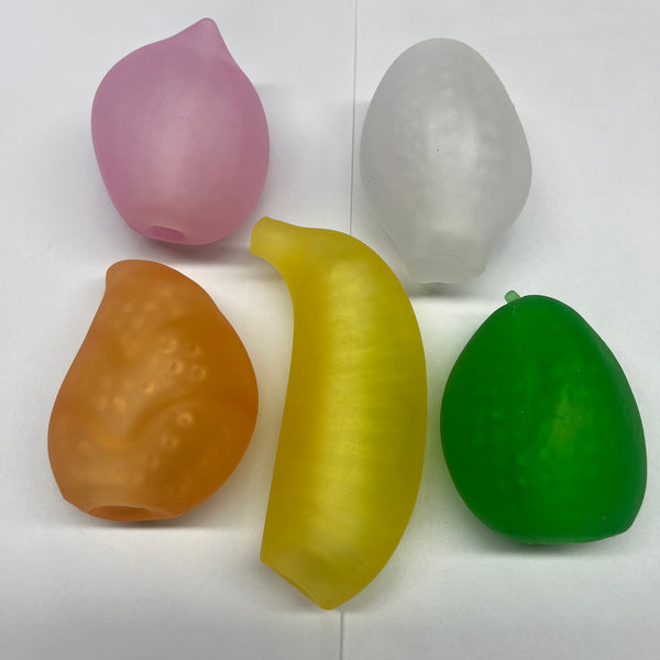 Pocket Pussies 5 Pcs Fruit Set Egg Sex Toys for Men, Male Stroker Adult Sex Toys, Blowjob Realistic Pocket Pussy Sleeve for Men Egg Masturbator Men's Sex Toy, Mens Penis Strokers Masturbators Pleasure