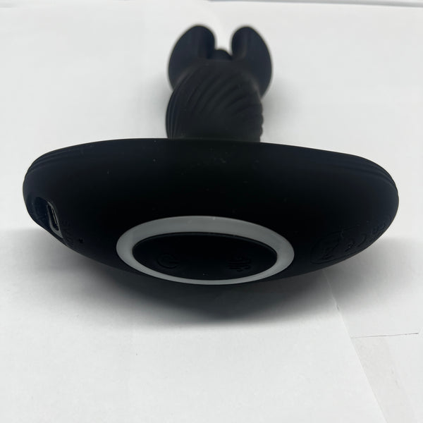Inflatable Prostate Massager for Men, Vibrating Expanding P-Spot Stimulator with Blooming Function, Rechargeable Silicone Male Toy