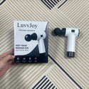 LuvvJoy Thrusting Vibrating Dildo, 3 in 1 Female G Spot Vibrator with Clitoral Stimulator