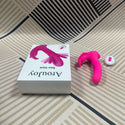 ArouJoy Female Clitoris Vibrators with 10 Licking Vibrating Modes