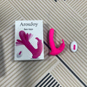 ArouJoy Female Clitoris Vibrators with 10 Licking Vibrating Modes