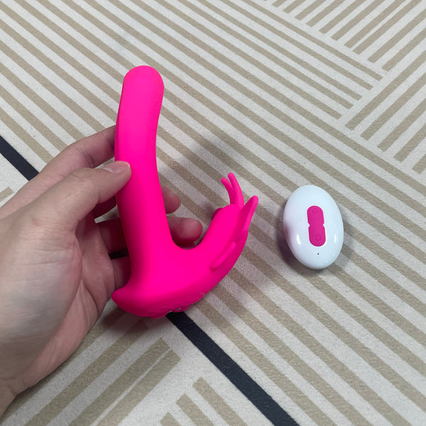 ArouJoy Female Clitoris Vibrators with 10 Licking Vibrating Modes