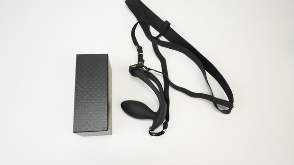 App Controlled Wearable Dual Vibrator for Couples - Clitoral Stimulator & Anal Plug Sex Toys Vibrator with 9 Intense Vibration Modes, Waterproof Body-Safe Silicone Adult Toy for Women and Men