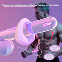 Couples Male Sex Bedroom Toys for Both Adult, Full Liquid Silicone Soft Penis Ring Vibrator, Couple Mens Women Sex Toy, 0.09LB Mini Long Distance APP Remote Control Kinky Sex Games for Men Erection