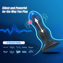 Thrusting Vibrating Anal Plug Sex Toys with Suction Cup, Remote Control Prostate Massager Butt Plug Vibrator, Anal Male Adult Sex Toy for Men Women Couples, HNNPY Anal Dildo Anal Trainer Game Play
