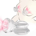 Nipple Suckers Clamps Sex Toys for Women Pleasure, Transparent Silicone Nipple Suction Sex Toy, BDSM Female Couples Adult Sex Toys, Healexcer Nipple Sucking Sexual Stimulation Device for Women