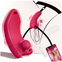 Couples Women App Remote Control Wearable Vibrator, Hands Free Vibrating Strap On Mini Panty Clit Vibrator, Vibrating Panties Adult Sex Toys Games, BDSM Bondage Female Sex Toy Clitoral Stimulator