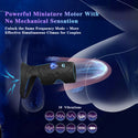 Vibrating Penis Sleeve Cock Ring, Penis Ring Vibrator Extender for Penis G Spot Stimulation, Couples Adult Sex Toys for Men Women, MHYNNR Girth Enhancer Sleeve Male Couple Sex Toy for Men Erection Sex
