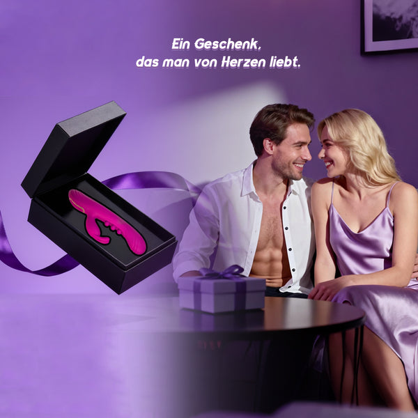 Dildo Vibrator mit Pulsierenden Kugeln, Sex Spielzeug für die Frau Paare, Vibration Vibratorensets für Frauen Klitoris G Punkt, Realistische Silikon Anal Dildo, Erotisches Sexspielzeug Sexmaschine