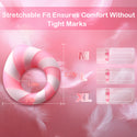 Vibrating Cock Ring with Clitoral Stimulator, Full Liquid Silicone Soft Penis Ring Vibrator Couples Male Adult Sex Toys, Mens Women Pleasure Sex Toy, APP Controlled Kinky Sex Games for Men Erection