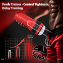 Male Masturbator Adult Sex Toys for Men with 7 Sleeve Tightness Levels, Automatic Vibrating Realistic Pocket Pussy, Penis Vibrator Stroker, Onahole Blowjob Sex Toy Machine for Men Masturbation