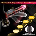 Vibrating Penis Sleeve Cock Ring, Penis Ring Vibrator Extender for G Spot Pleasure, Couples Adult Sex Toys Games for Men Women, QJWQJW Girth Enhancer Sleeve Male Kinky Sex Toy for Men Erection Sex