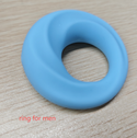 Full Liquid Silicone Soft Spiral Textured Vibrating Cock Ring with Clitoral Stimulation, APP-Controlled Penis Ring for Men, 10 Vibration Modes Male Adult Sex Toy, Erection Support