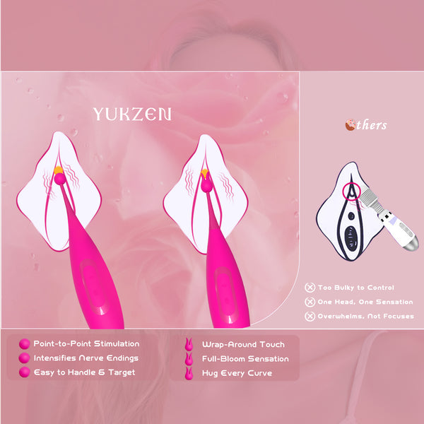 2 in 1 Clit Sucker High Frequency Clitoris G Spot Bullet Wand Vibrator, Suction Vibrator, Women Couples Adult Sex Toys, APP Remote Control Sucking Vibrator, Female Powerful Clitoral Nipple Stimulator