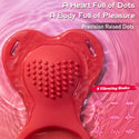 Couples Women App Remote Control Wearable Vibrator, Heart-Shaped Hands Free Vibrating Strap On Panty Clit Vibrator, Vibrating Panties Adult Sex Toys, BDSM Bondage Female Sex Toy Clitoral Stimulator