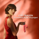 Dildo Vibrator Stoßfunktion, 3 in 1 G Punkt Vibration für Frauen Klitoris, Sex Spielzeug für die Frau Paare Extrem, Realistische Silikon Anal Dildo, Budoli Sexspielzeug 3 Stoss 5 Lecken 10 Vibrationen