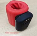 Male Masturbator with Warming Feel, Full Waterproof Design, 10 Vibration Modes & Open-End Blowjob Sleeve, Textured Inner Stroker with Flexible Fit, Hands Free Male Sex Toy for Men