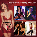 Couples Women App Remote Control Wearable Vibrator, Heart-Shaped Hands Free Vibrating Strap On Panty Clit Vibrator, Vibrating Panties Adult Sex Toys, BDSM Bondage Female Sex Toy Clitoral Stimulator