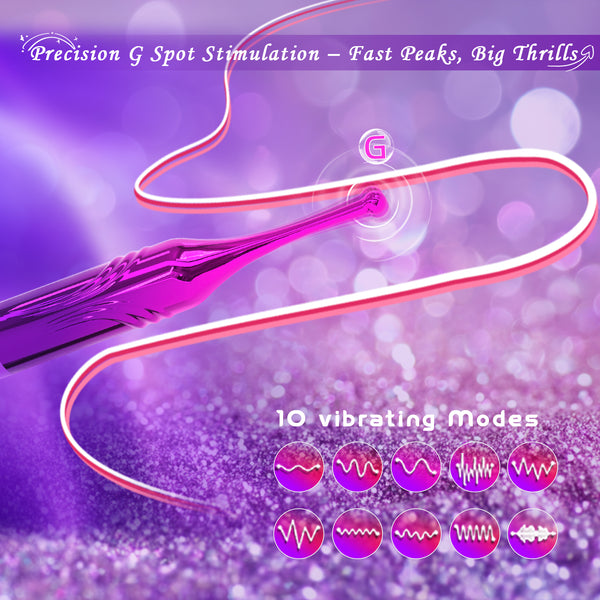 Small Bullet Wand Vibrator, High Frequency Powerful Clitoris G Spot Vibrator, Women Adult Sex Toys Games, Vibrating Clitoral Stimulator Female Couples Sex Toy, Womens Vibradores Juguetes Sexuales