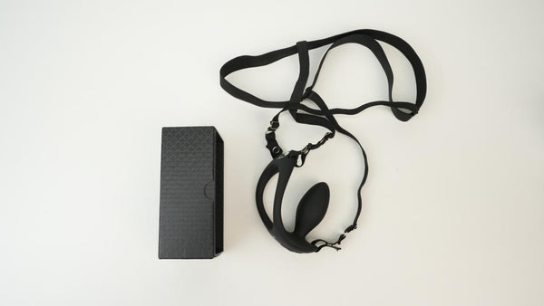 App Controlled Wearable Dual Vibrator for Couples - Clitoral Stimulator & Anal Plug Sex Toys Vibrator with 9 Intense Vibration Modes, Waterproof Body-Safe Silicone Adult Toy for Women and Men