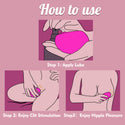 Clit Nipple Sucker, Sucking Vibrator for Woman with Discreet Dust-Proof Case, Suction Women Couples Adult Sex Toys, Female Small Silent Clitoral Stimulator with 10 Modes, YUKZEN Vibrador para Mujer