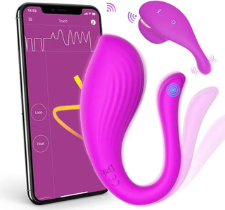 APP & Remote Control Vibrating Panties Wearable Vibrator, Healexcer Smartphones Dual Motors Adult Sex Toys for Women Couples Pleasure with Vibrating Ball 9 Stimulations, Couples Sex Products Games
