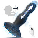 Thrusting Vibrating Anal Plug Sex Toys with Suction Cup, Remote Control Prostate Massager Butt Plug Vibrator, Anal Male Adult Sex Toy for Men Women Couples, HNNPY Anal Dildo Anal Trainer Game Play