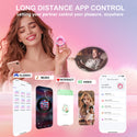 Vibrating Cock Ring with Clitoral Stimulator, Full Liquid Silicone Soft Penis Ring Vibrator Couples Male Adult Sex Toys, Mens Women Pleasure Sex Toy, APP Controlled Kinky Sex Games for Men Erection