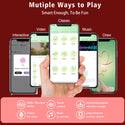 Vibrating Cock Ring with Clitoral Stimulator, 3 in 1 Pleasure Penis Ring Vibrator Couples Adult Sex Toys for Men Women, LITLLS 9 Vibrations Male Couple Sex Toy Game for Men Erection Sex Kinky