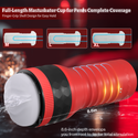 Male Masturbator Adult Sex Toys for Men with 7 Sleeve Tightness Levels, Automatic Vibrating Realistic Pocket Pussy, Penis Vibrator Stroker, Onahole Blowjob Sex Toy Machine for Men Masturbation