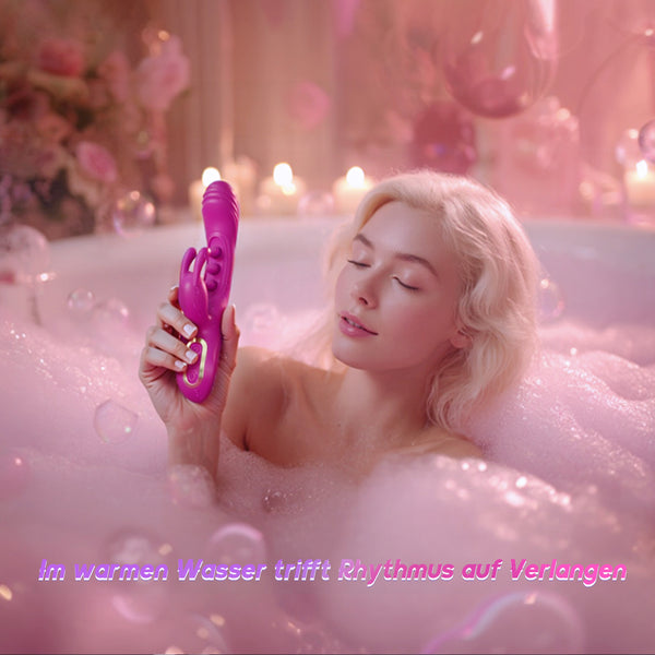 Dildo Vibrator mit Pulsierenden Kugeln, Sex Spielzeug für die Frau Paare, Vibration Vibratorensets für Frauen Klitoris G Punkt, Realistische Silikon Anal Dildo, Erotisches Sexspielzeug Sexmaschine