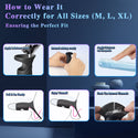 Vibrating Penis Sleeve Cock Ring, Penis Ring Vibrator Extender for Penis G Spot Stimulation, Couples Adult Sex Toys for Men Women, MHYNNR Girth Enhancer Sleeve Male Couple Sex Toy for Men Erection Sex