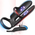 Vibrating Cock Ring Penis Sleeve for Support Delay G Spot Pleasure, Penis Ring Vibrator Extender, Couples Male Adult Sex Toys Games for Men Women, LITLLS Girth Enhancer Couple Mens Sex Toy Erection